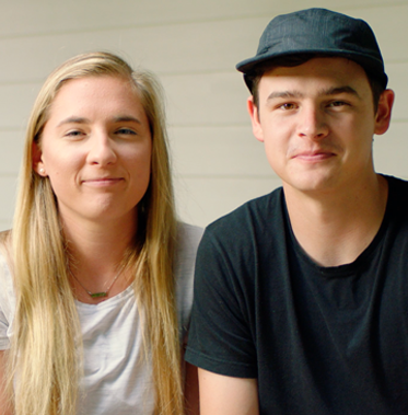 Dylan Strachan and Molly McClung